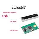 Swissbit - Industrial USB Flash Drive, U-50n, 8 GB, MLC...